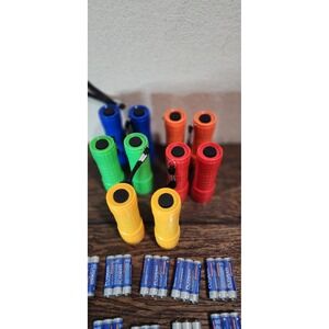 10-Pack, BrightLED Mini Flashlight Set 30 AAA Batteries are Included